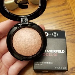 Karl Lagerfeld ModelCo Luxe Baked Blush Rose Beige